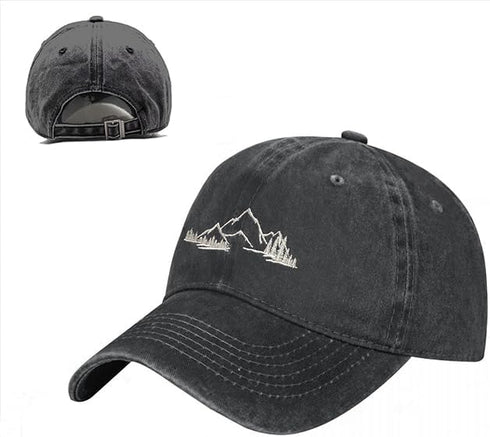 UFO Alien Embroidered Baseball Cap, Adjustable Golf Dad Hat for Men and Women, Sun Hat