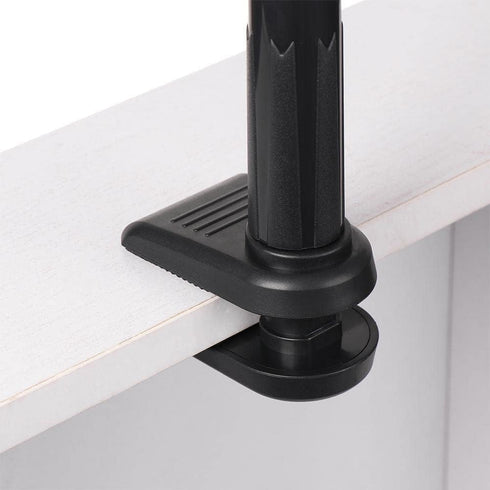Pet Hair Dryer Holder, 360 Degrees Rotatable Hands-Free Stand for Dogs and Cats (Black)