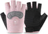 OVOY Breathable Fingerless Workout Gym Gloves for Kids 4-12 T - Anti-Slip and