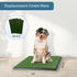 Set 23x18.5-Inch 3-Layer Artificial Grass Puppy Pee Pad for Dogs and Small Pets - of Three Reusable Turf Pads for Dogs