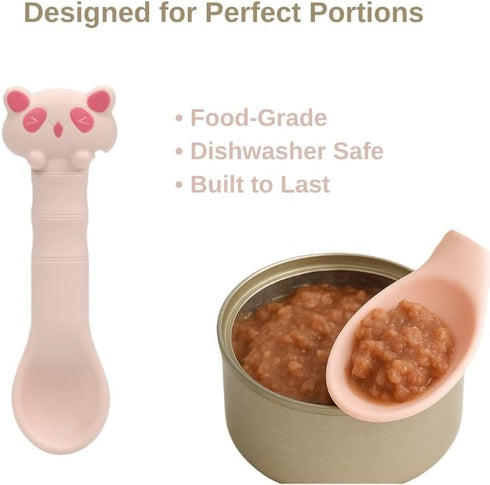 Small Spatula For Short Can, Cat Food Scoop, Wet Food Spoon For Dog Or Cat, Open Canned With Spatula, Manual Can Opener