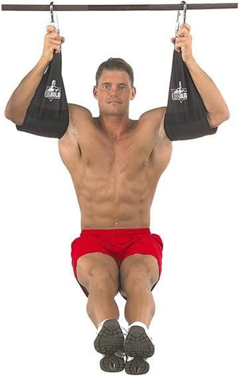 Gut Blaster Hanging Ab Straps for Pull up Bar by Body-Solid (AAB2) - Perfect for Abdominal, Leg Raises
