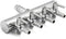 Stainless Steel Aquarium Fish Tank 4 Ways Air Flow Splitter, Lever Control Valve