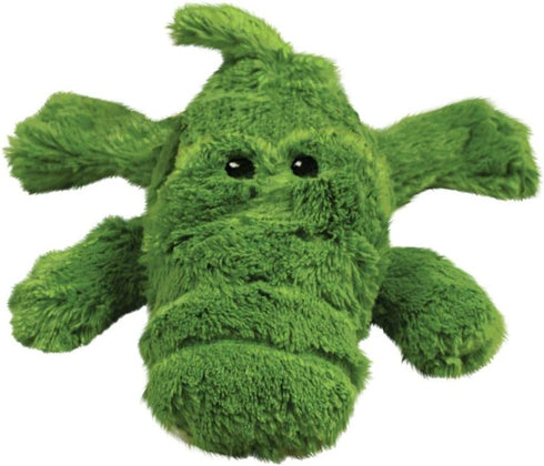 KONG - Cozie Ali Alligator - Indoor Cuddle Squeaky Plush Dog Toy