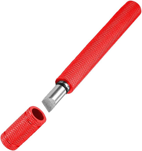 Golf Club Cleaner and Groove Sharpener Tool - 6 Carbide Tungsten Steel Cutters, Golf Club Re-Grooving Accessory