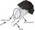 Running Speed Chute Resistance Parachute, 56 inch Powerchute Umbrella Training for Soccer, Football, and Sprint Drilling