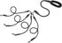 4 Way Dog Leash, 4 in 1 Traction Rope for Dogs Cats Outdoor Walking for Medium Large Dogs