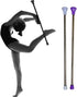 Dasiyoki 2 2 Pack) Twirling Baton Pieces Spinning Dance Baton Metal Gymnastics Parade Stick for Child in Majorette
