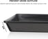 Ipetboom Dog Crate Tray Replacement, 2 Pcs, Plastic Bottom Tray for Large Dog Crate, Cat & Rabbit Kennels