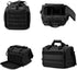 Waterproof Large Capacity Molle System Tactical Gun Range Bag for Handguns, Pistols, Ammo Magazine Accessories