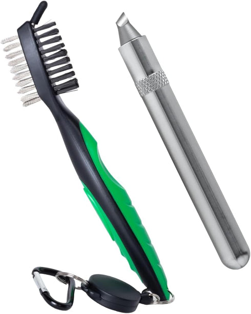 nU Groove Sharpener - Golf Club Groove Cleaner and Re-Grooving Tool, PGA Recommended for Optimal Backspin Restoration.