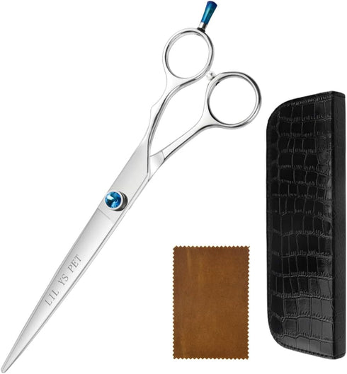 LILYS PET HIGH-END SERIES Professional Pet Grooming Cutting Scissors - 7" or 8" or 9" or 10" Japanese 440C Stainless