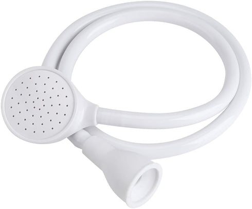 Handheld Pet Bathing Shower Spray Head & Hose, Sink Faucet Shampoo Sprayer for Small Animals, Grooming Accessories
