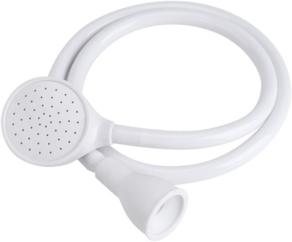 Handheld Pet Bathing Shower Spray Head & Hose, Sink Faucet Shampoo Sprayer for Small Animals, Grooming Accessories