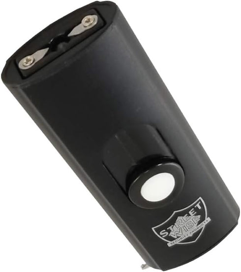 Streetwise Mini Keychain Stun Gun, 22,000,000 Volts (Small Size, BIG Power) BLACK