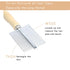 Dog Cat Pet Comb, Double-Sided Grooming Brush with Wooden Handle for Removing Mats, Debris, and Tangles.