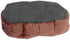 Cute Paw Print Comfortable Pets Dog Cats Nest Mat Pad - Soft Fleece Bed (Coffee)