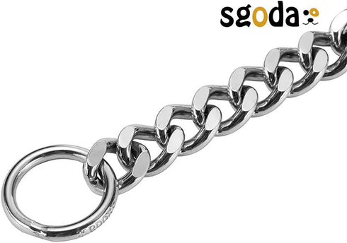 Chain Dog Training Choke Collar, SUS304, 20in, 3.0mm for Effective Training