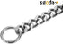 SGODA Chain Dog Training Choke Collar - SUS304, 16in, 2.5mm
