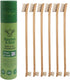 Pet Toothbrush Bamboo & Boar Bristle | Natural, Biodegradable, Zero-Waste | 6-Pack