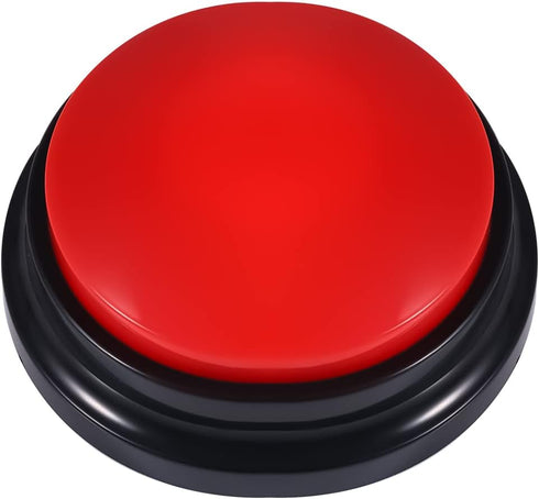 Pet Communication Button for Dogs, 30 Seconds Voice Recording Dog Talking Buzzer for Potty Training, Not Include