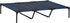 PawHut 48" x 36" Elevated Breathable Dog Bed, Portable Pet Cot with Carry Bag, Dark Blue