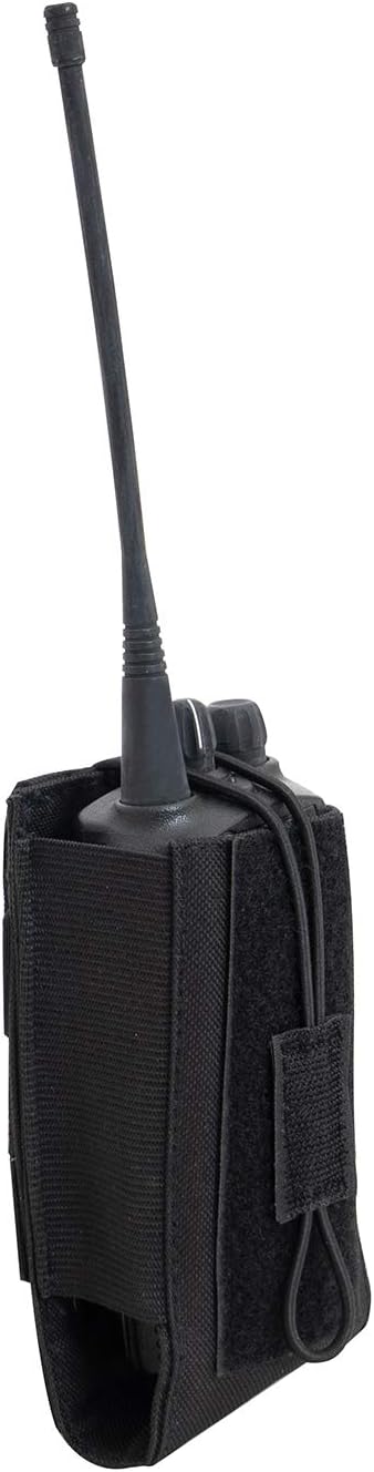 Rothco MOLLE Universal Radio Pouch, Black