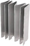 Foldable Burner Windshield for Outdoor Camping Cooker - 8/9/10/12 Plate BBQ Cooking Gas Stove