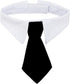 HUYADAPI Pet Bow Tie Adjustable Collar and Costume Top Hat for Cats, Dogs, 2 Pieces