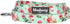 Blueberry Pet 9 Patterns Durable Floral Rose Print Dog Leash, 5 ft x 5/8", Turquoise, Spring Scent Inspired, Small