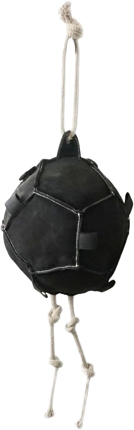 Generic Horse Carrot Feeder, Equine Treat Ball with Velvet Material for Stall Stable