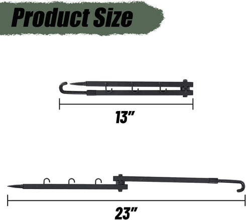 Highwild Tree Stand Bow Hanger Gear Holder Accessory Hook - Pack of 3