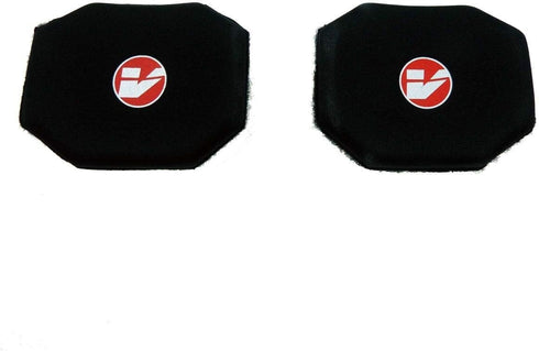 VISION Deluxe Thick Pads with Hook & Loop, Black