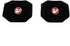 VISION Deluxe Thick Pads with Hook & Loop, Black