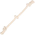 Mammoth Flossy Chews 100% Natural Cotton Rope Dog Toys, Premium White Knot Tug Chew Toy for Large to X-Large Dogs -