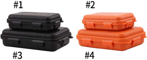 Waterproof Shockproof Box, Survival Storage Container Case for Outdoor Activity