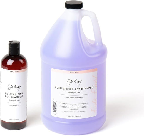 Eye Envy Moisturizing Pet Shampoo 16oz | Gentle, Fragrance Free, Cleans, Softens, Adds Shine, Safe for Puppies & Kittens