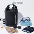 Sinjimoru Lightweight Multifunctional Waterproof Boat Bag, 15L Water Beach Backpack for Travel, Kayaking, Camping