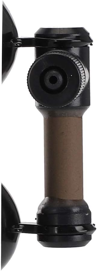 Aquarium CO2 Atomizer, Ceramic Tube Plastic Black for Small Fish Tanks