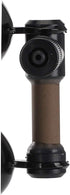 Aquarium CO2 Atomizer, Ceramic Tube Plastic Black for Small Fish Tanks