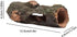Zerodis Log Hollow Tree Trunk Ornament, Artificial Wood Fish House Aquarium Decoration Fish Accessories for Betta Turtles Small Lizards Reptiles