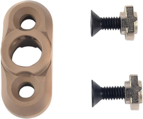 Swivels Stud Mount Base Adapter for Mlok Rail System (Sand)