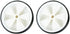 Kids Bicycle Training Wheels, 1 Pair Bike Assist Wheel Balance Stabilisers, Low Noise Rubber Bike Replacement Stabilizer