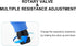 Muscle Training Exerciser Device, Fitness Trainer with Adjustable Resistance Settings for Adults