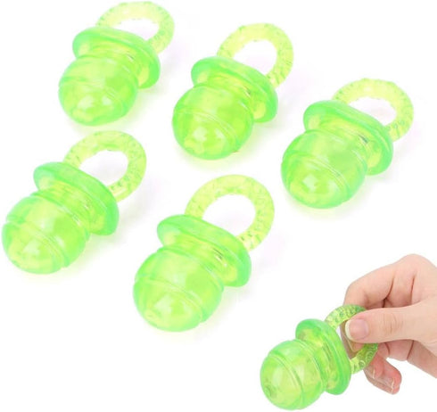 5Pcs Pet Chew Nipple Shape Toy Set, Cute Puppy Kitten Molar Pacifier for Dogs, Interactive Chew