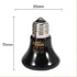 50W Mini Reptile Heat Lamp Bulb (2 Pack) E26/E27 Base, AC110-120V, Infrared Ceramic Heat Emitter for Reptiles