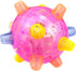 Arinda Jumping Activation Ball for Dogs, Flashing Ball with Light and Sounds, Jumps Automatically