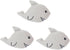 ZippyPaws ZP262 Miniz Sharks Squeak Toy