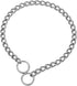 SGODA Chain Dog Training Choke Collar, 304 Stainless Steel, 26 in Total Length, 4 mm