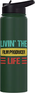 Film Producer Shirts & Gifts Film Producer Stainless Steel Insulated Water Bottle